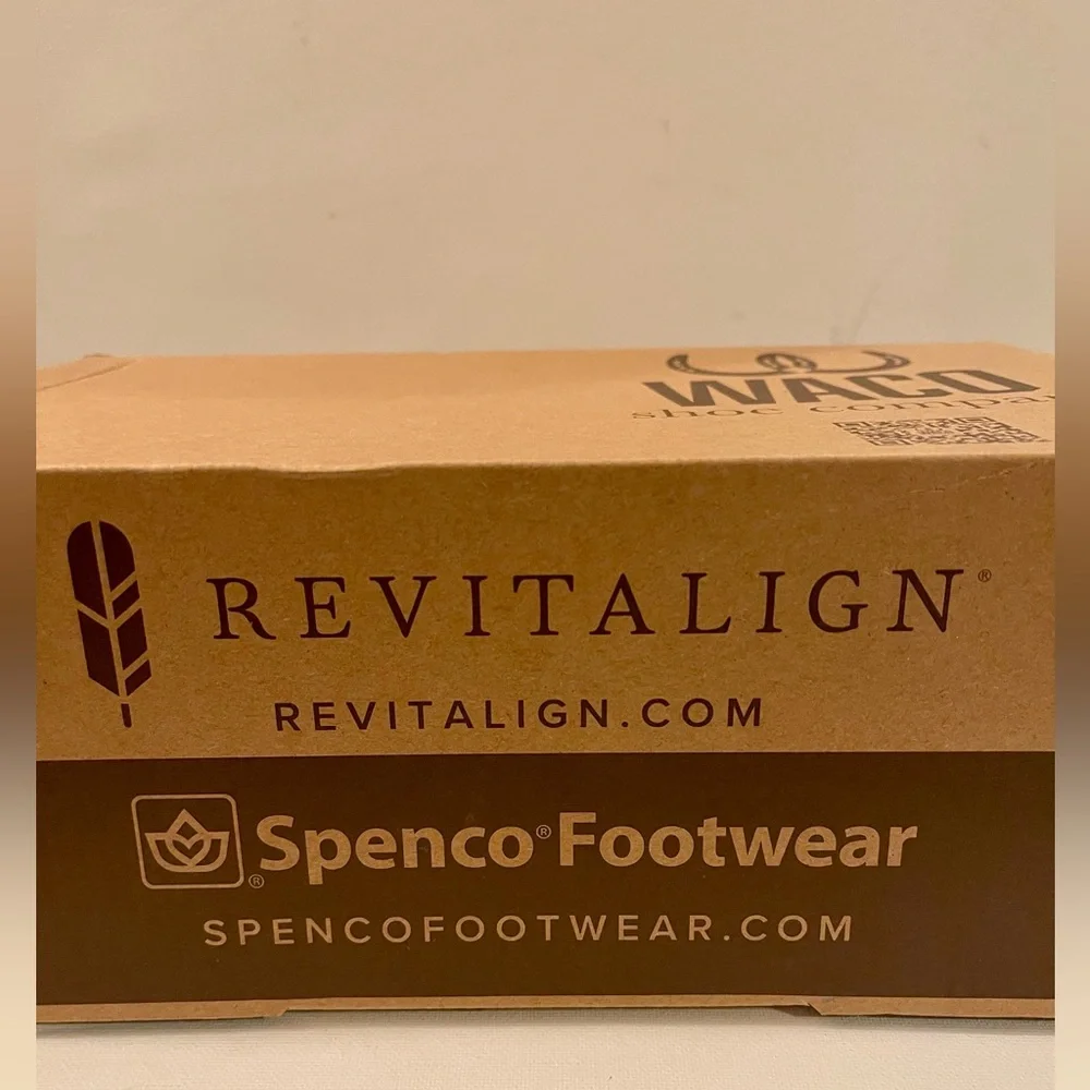 NIB SPENCO ORTHOTIC SAYLOR AQUA LEATHER SLIP-ON EU 39.5B or 8.5M - Picture 12 of 12